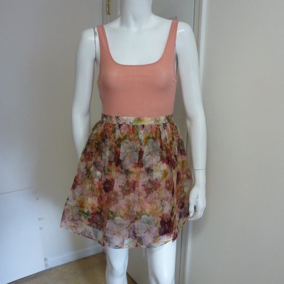 ALICE + OLIVIA Chara Mixed Media Mini Dress - Picture 5 of 10